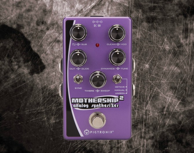 Pigtronix Mothership 2, el sintetizador analógico de guitarra